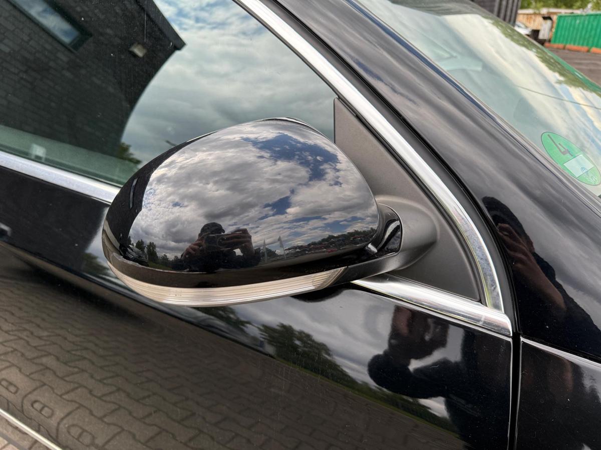 VW Passat 3C B6 original Außenspiegel rechts elektrisch beheizt L041 Brillantschwarz